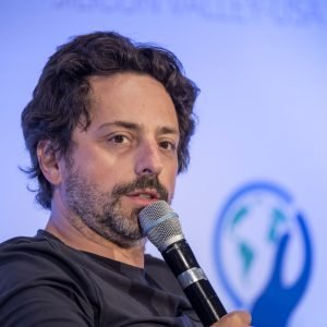 Sergey Brin, president of Alphabet and co-founder of Google Inc., speaks during the 2016 Global Entrepreneurship Summit (GES) at Stanford University in Stanford, California, U.S., on Friday, June 24, 2016. The annual event brings together entrepreneurs from around the world for 3 days of networking, workshops and conferences. Photographer: David Paul Morris/Bloomberg