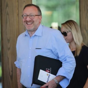 SUN VALLEY, ID - JULY 08: Seth Klarman, founder and president of the Baupost Group, a Boston based private investment partnership, arrives for the Allen & Company Sun Valley Conference on July 8, 2014 in Sun Valley, Idaho. Many of the worlds wealthiest and most powerful businessmen from media, finance, and technology attend the annual week-long conference which is in its 32nd year.  (Scott Olson/Getty Images)